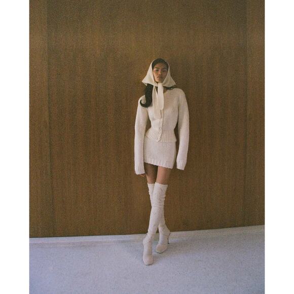 Helsa Annabelle Cardigan and Skirt Set M - Picture 2 of 9